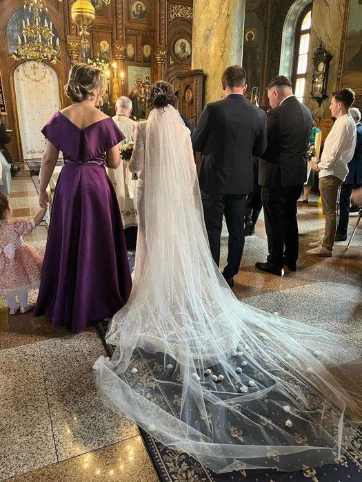 Rochie de mireasa sirena de dantela