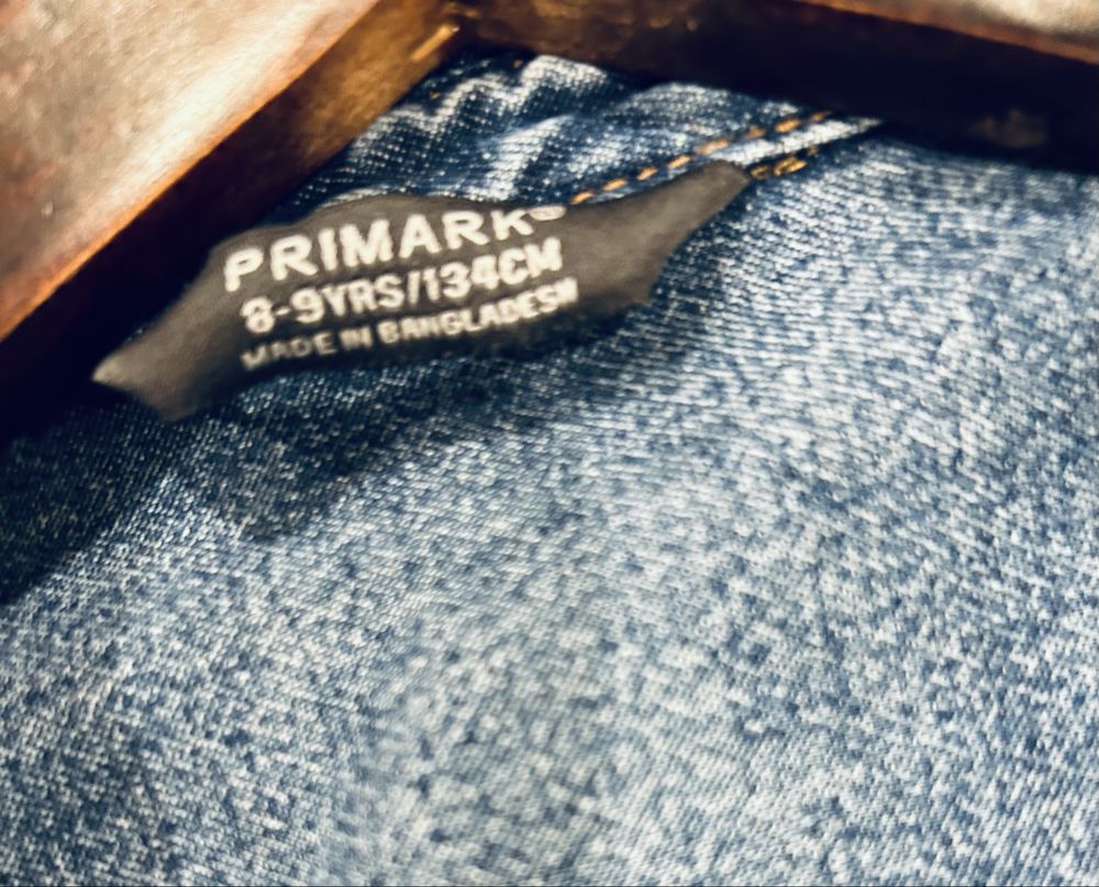 Camasa deninm primark 8-9 ani