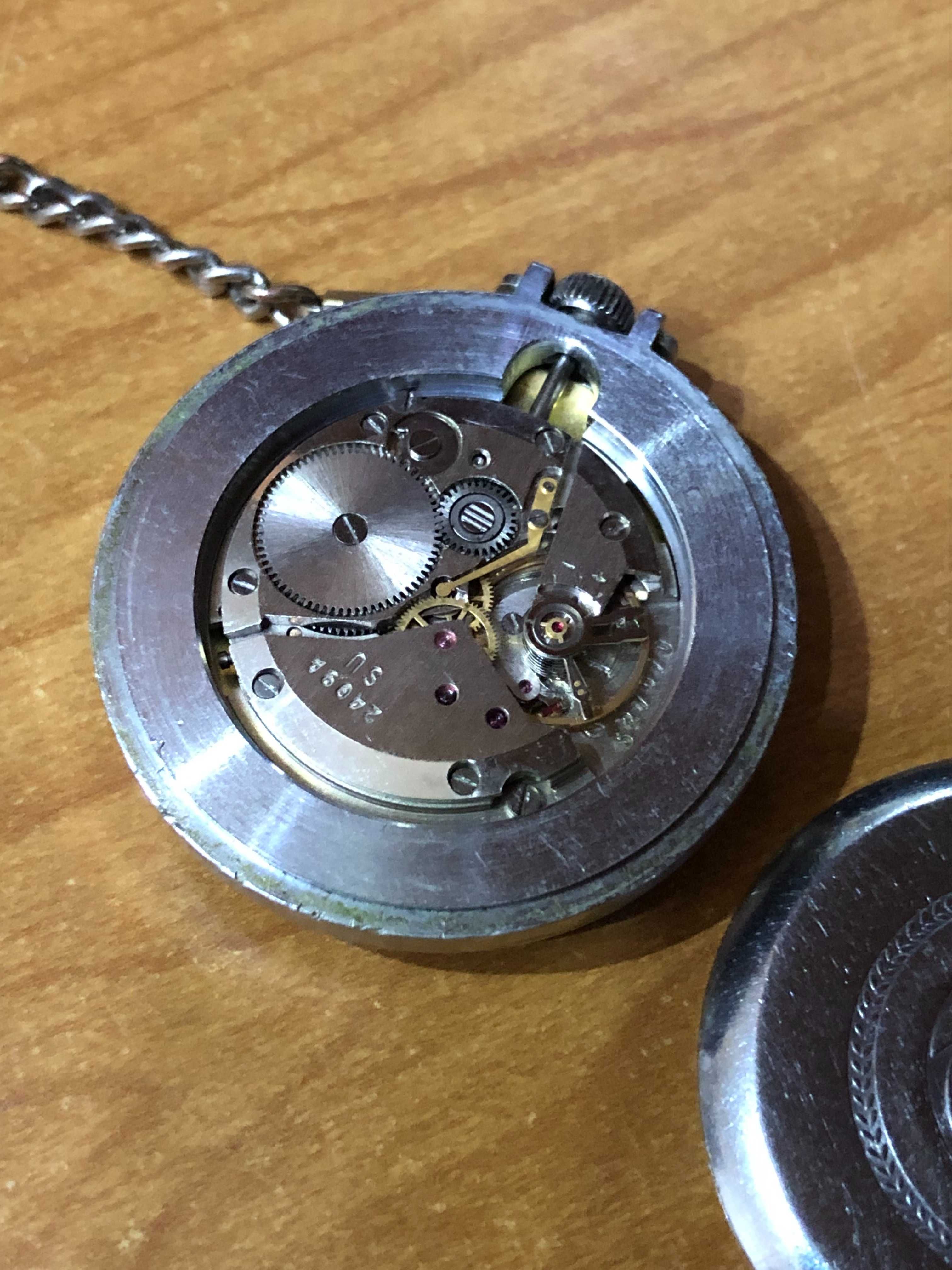 Ceas de Buzunar Vostok  (Flower Wostok) Mecanic 17 Jewels