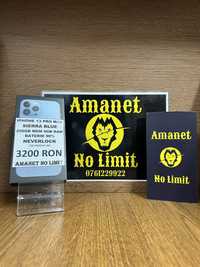 AMANET NO LIMIT: iPhone 13 Pro Max Blue 256GB Full Box Baterie 90%