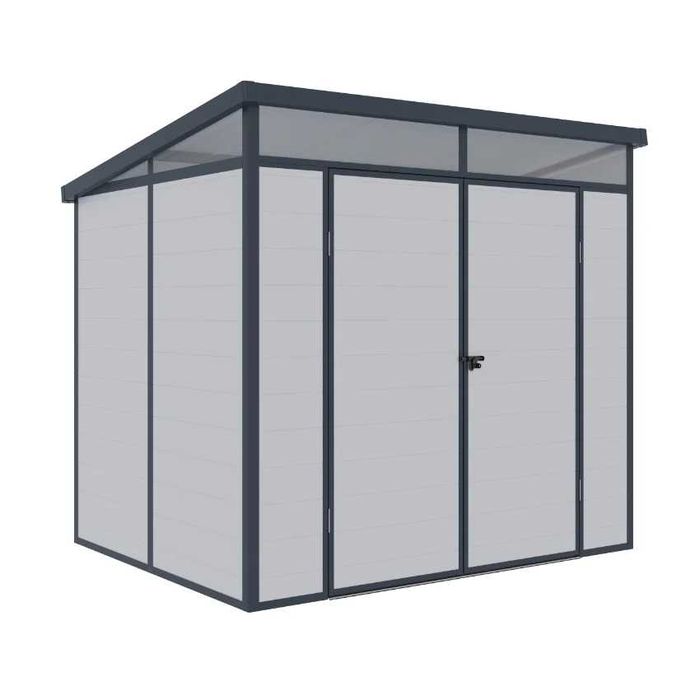 Casuta / magazie premium din material plastic pentru gradina