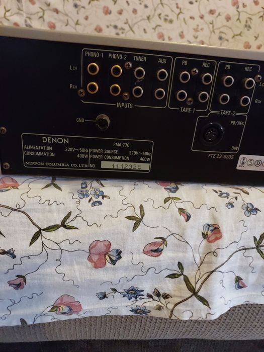 Statie Amplificator DENON ,P M A 770 de putere 120 W, are trafo torido