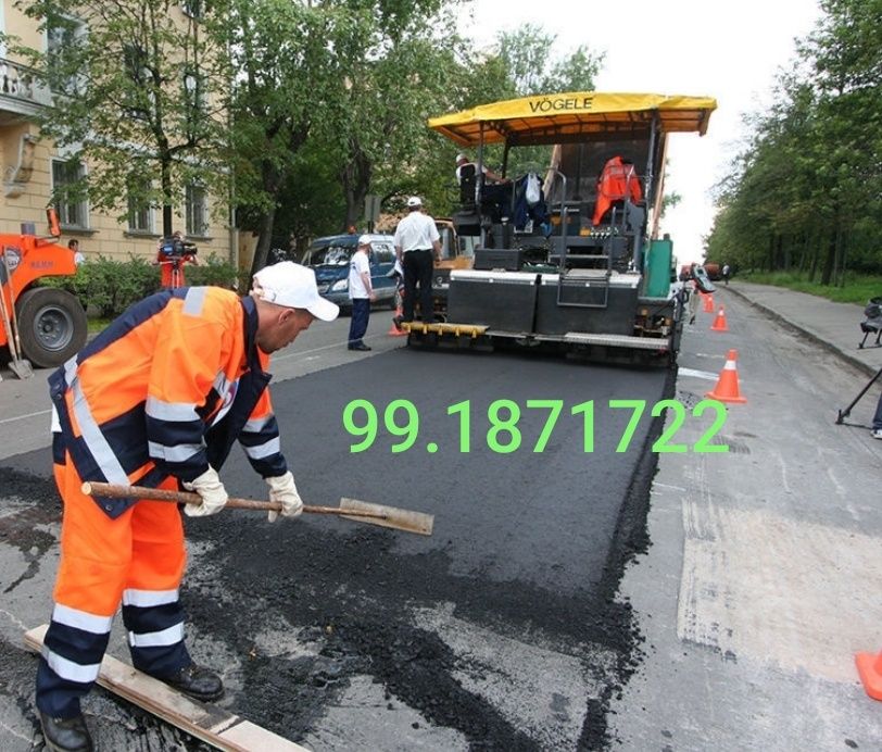 Asfalt ishlari Асфальт ишлари
