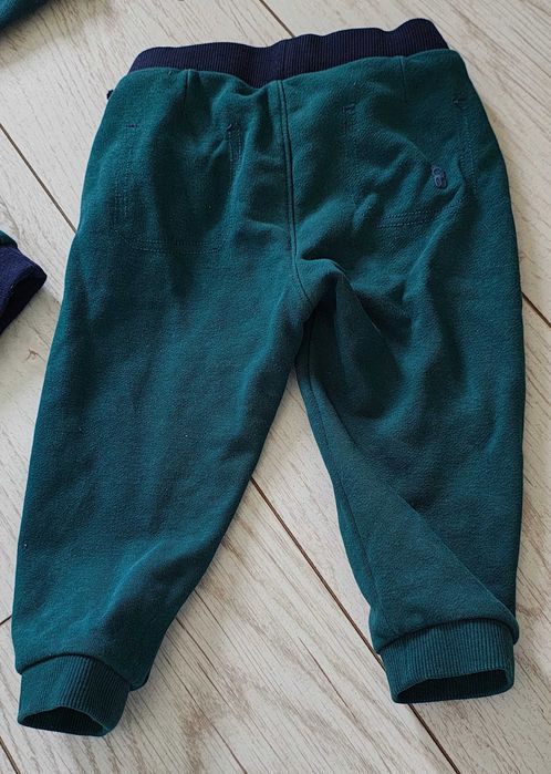 Seturi baietel bebe nr80 (pantaloni, bluza,body cu maneca scurta)