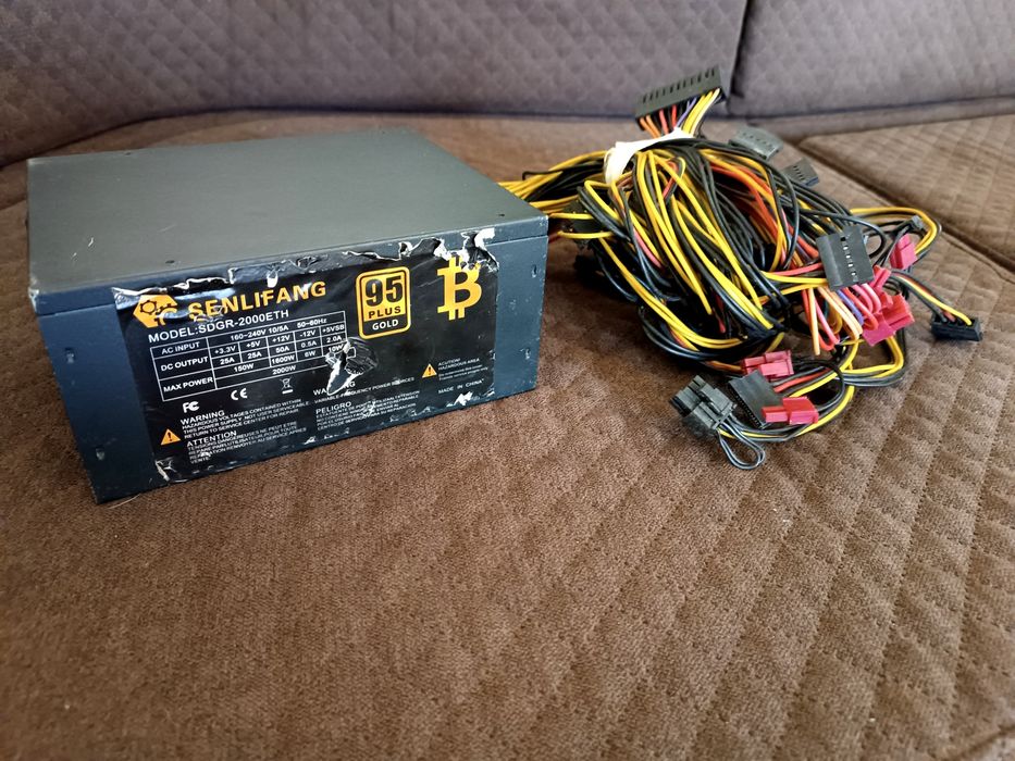 Sursa Senlifang SDGR-2000ETH 95 PLUS GOLD 2000W bitcoin
