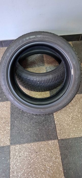 2бр 245/40/18 Dunlop 6mm грайфер, дот 21г. Безплатен монтаж