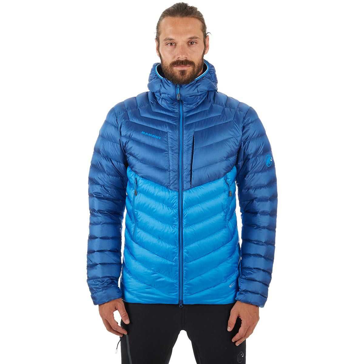 Geaca puf MAMMUT B Peak  800+ cuin, masura S originala, iarna, munte