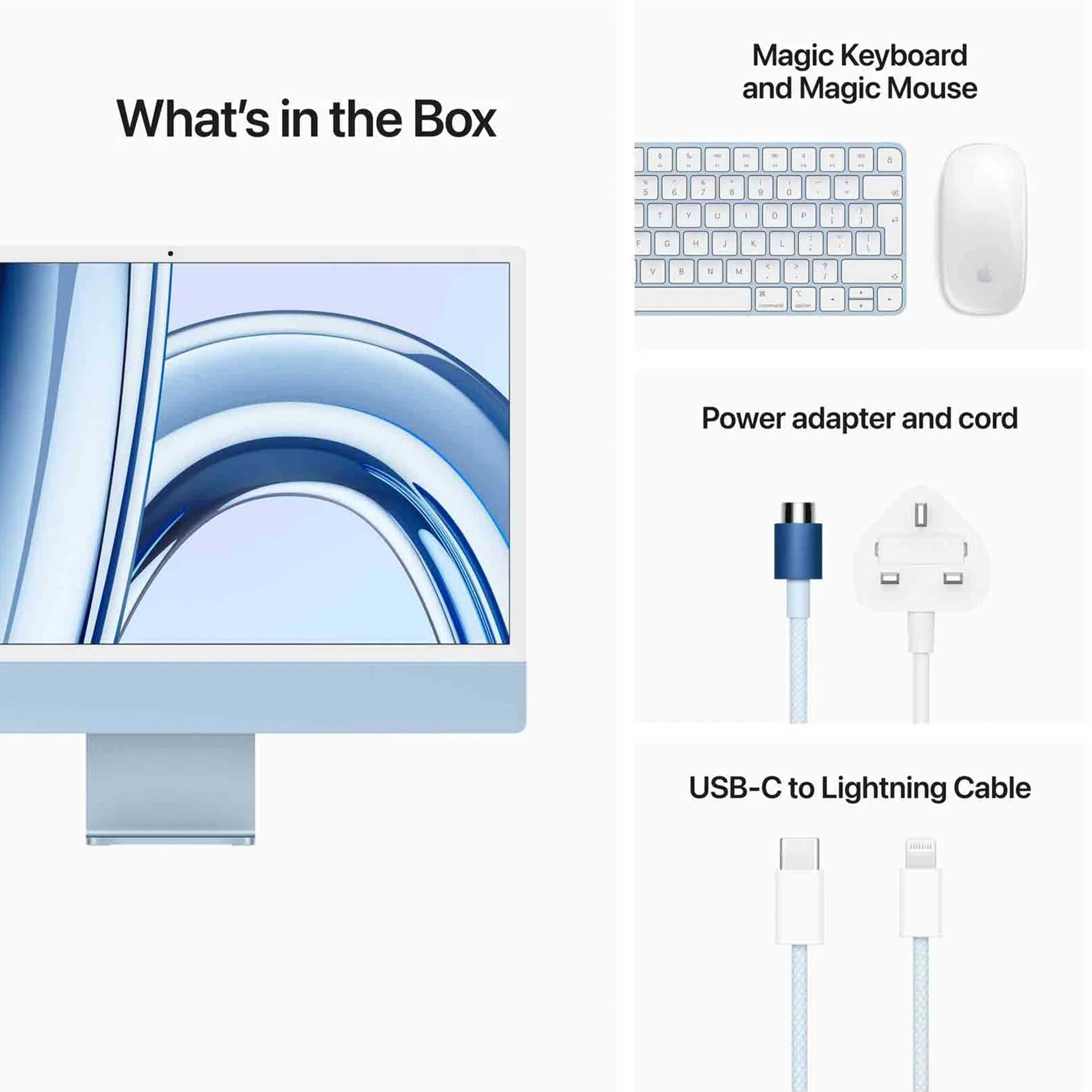 Apple iMac 24"  M3 (8/10)  8/512GB  Blue
