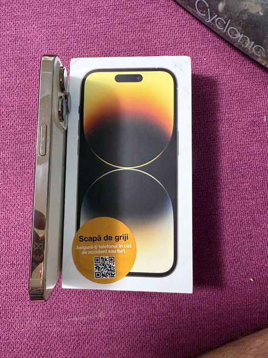 Iphone 14 pro Gold  128gb liber de retea