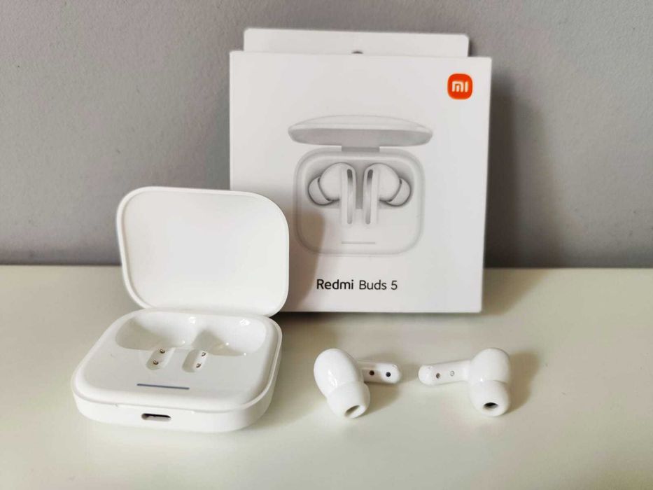 Casti, Xiaomi, Bluetooth, Redmi Buds 5, Alb