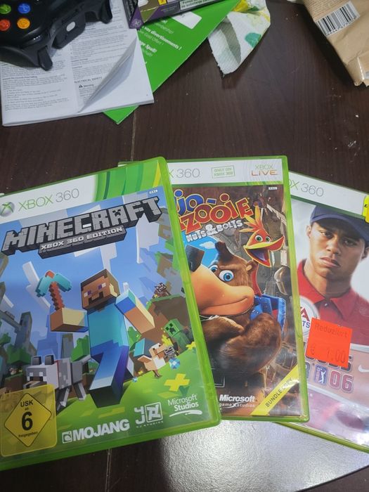 Consola Xbox 360+3 jocuri