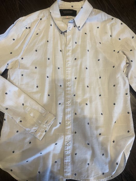 Дамска памучна риза Scotch and Soda, xs