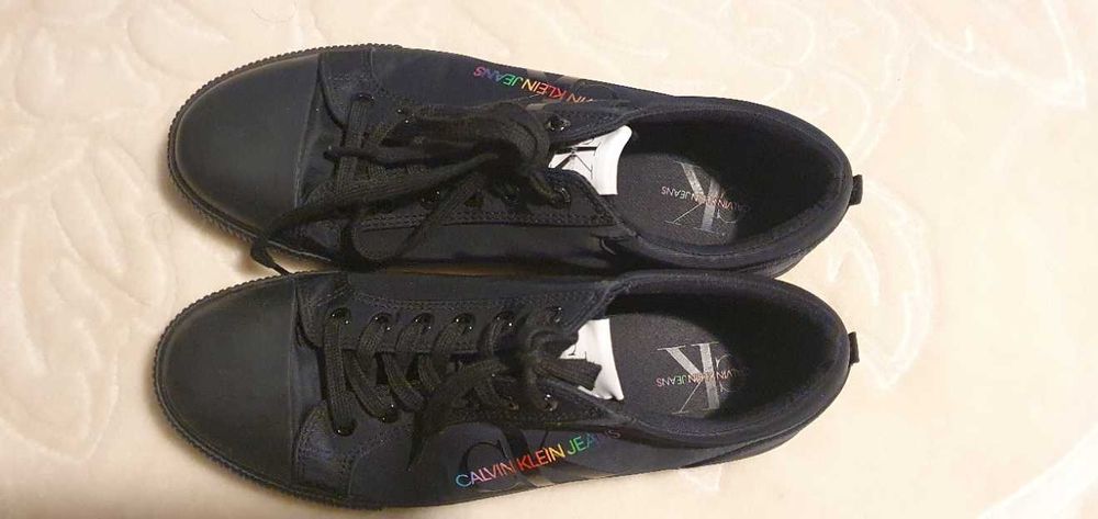 Calvin Klein  Кецове 42 номер (vulcanized sneaker laceup pes)