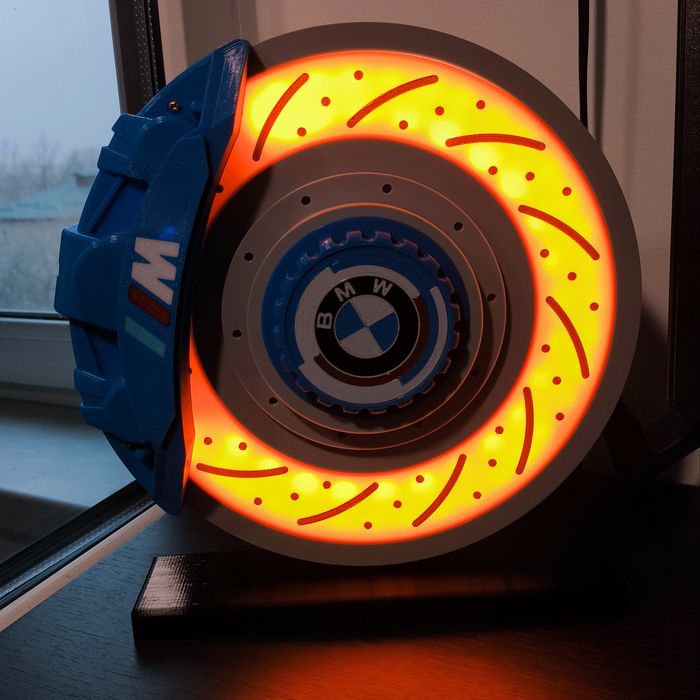 Светильник BMW M, usb, 3D печать