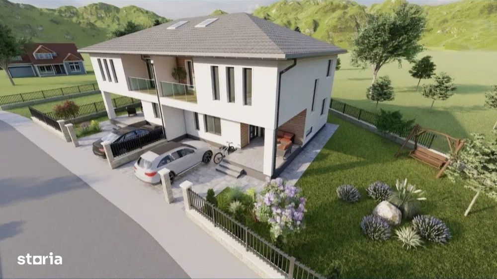Teren in CHINTENI teren intravilan, 713 mp, cu proiect de DUPLEX