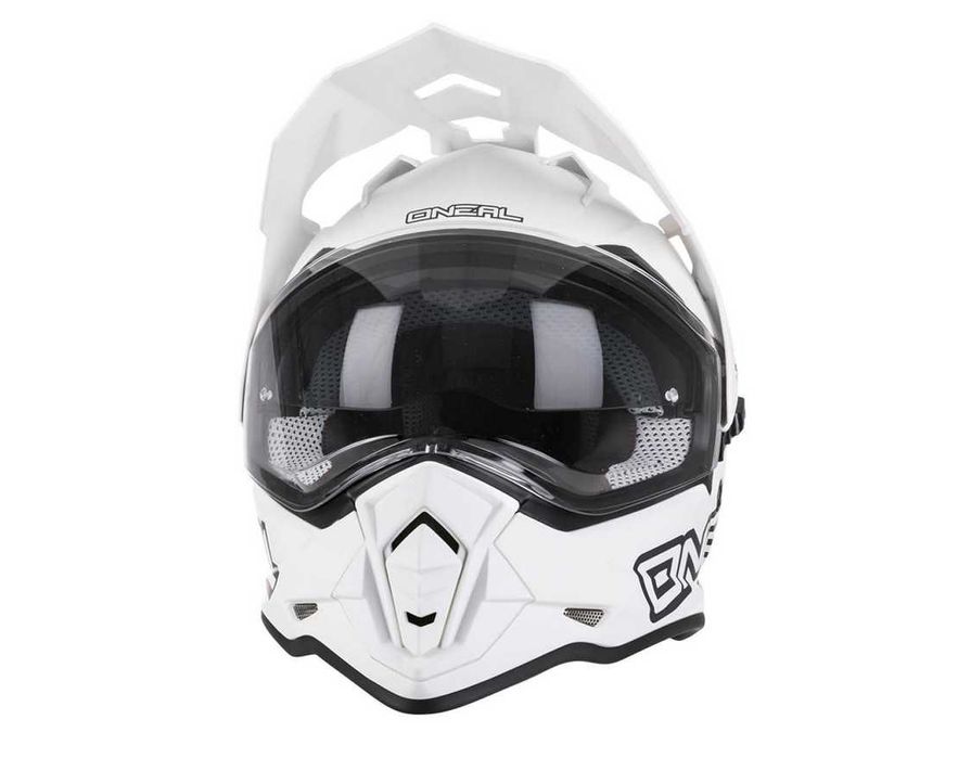 Casca moto Noua adventure Offroad Oneal Sierra Flat V.23 alb