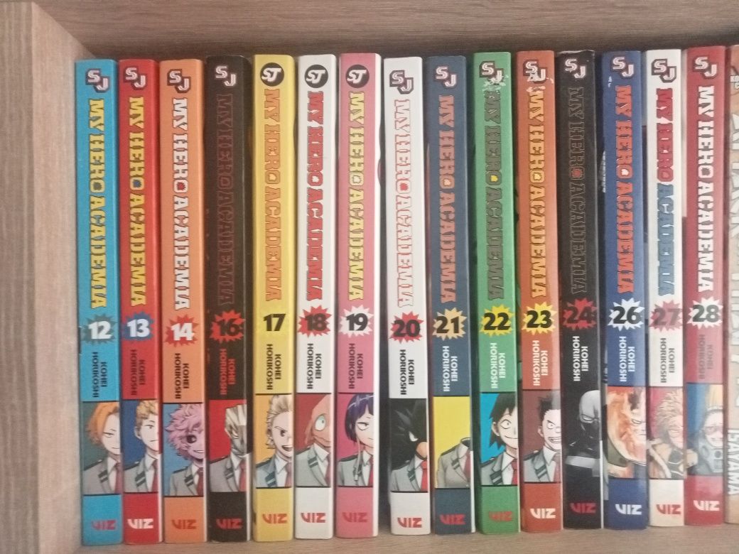 Manga: My Hero Academia. Vol 12-28 (bucata)