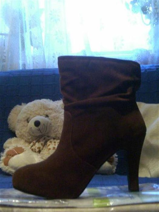 Botine lungute maro TRANSPORT GRATUIT