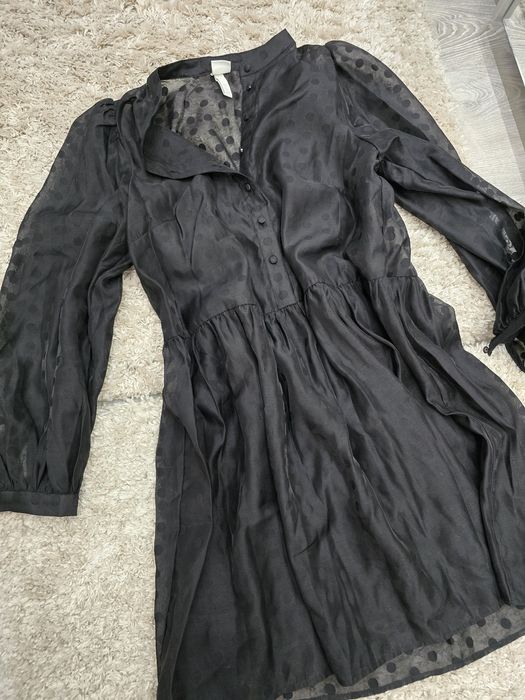 Черна дамска рокля H&M