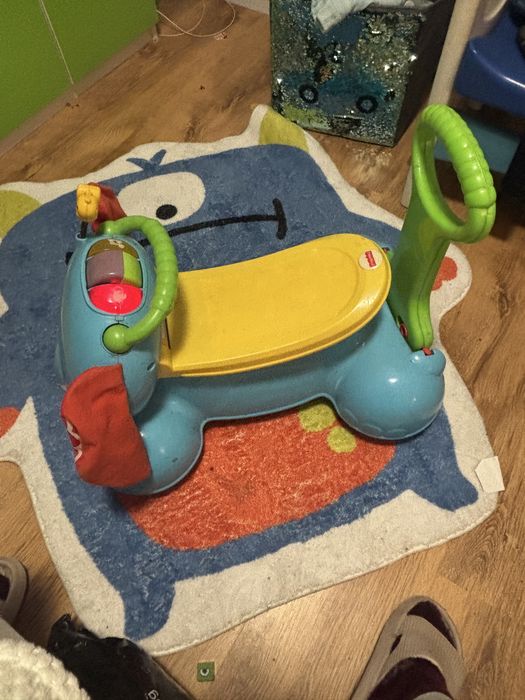 INFANTINO Grow with me проходилка и Fisher Price - Пеещо слонче 3 в1