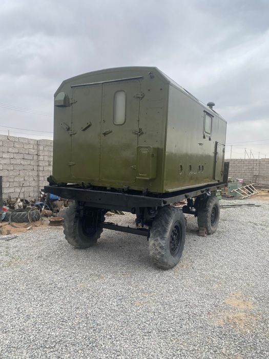 Жилой вагон с автономной печкой