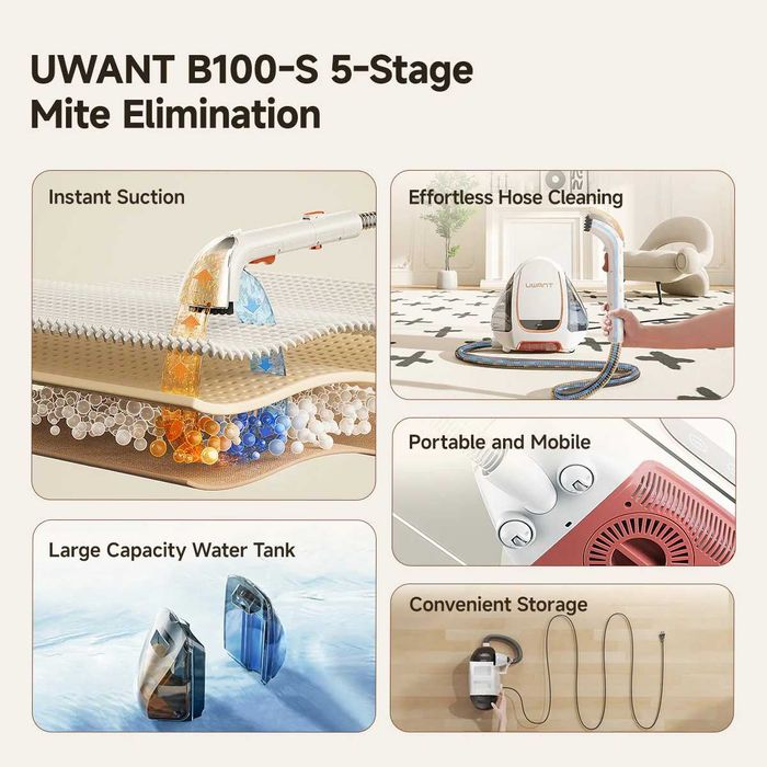 Моющий пылесос Uwant B100-S