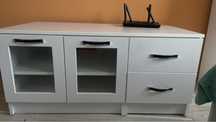 Vand comoda alba tv