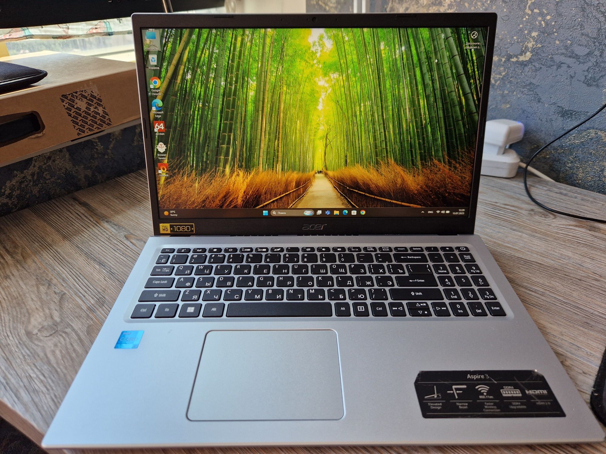 Ноутбук Acer мощный для работы Acer Aspire3 A315-58