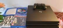 Vând ps4 pro 1TB +8 jocuri