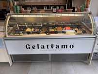 Vitrina frigorifica pentru gelaterie cu 24 gusturi