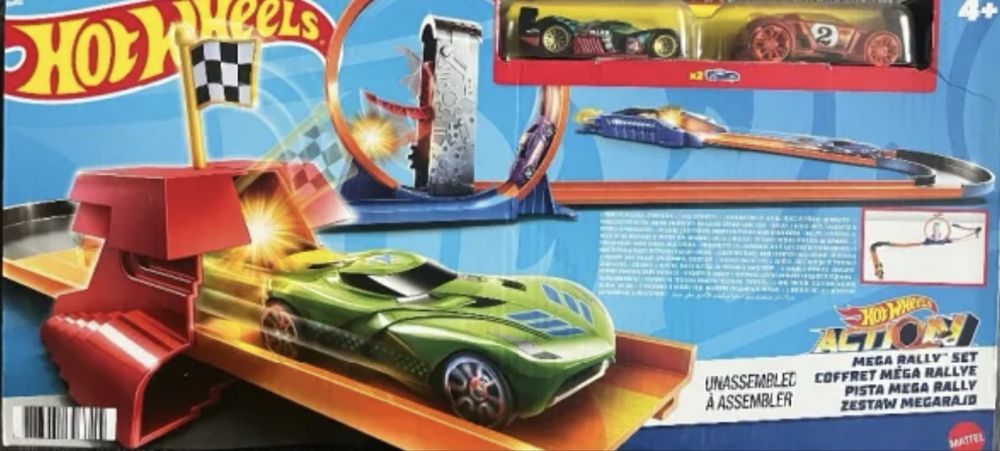 Писта с две колички HOT WHEELS
