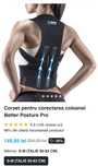 Vând Corset pentru corectarea coloanei Better Posture Pro – mărime S-M