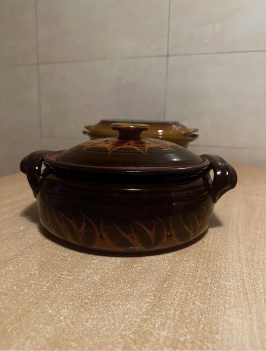 Oala din lut pentru sarmale