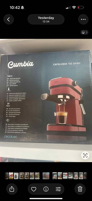 Кафемашина за еспресо Cecotec