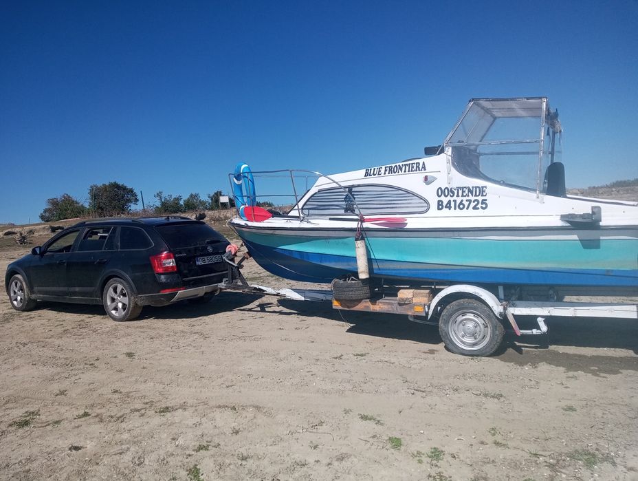 Barca cabinata Shetland 535,reconditionata. stare perfecta proba.