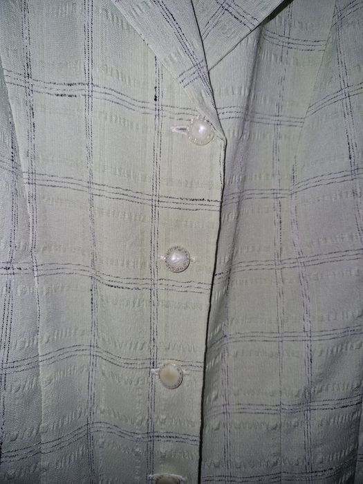 Set vintage cămașă + pantaloni verde deschis Revival Style