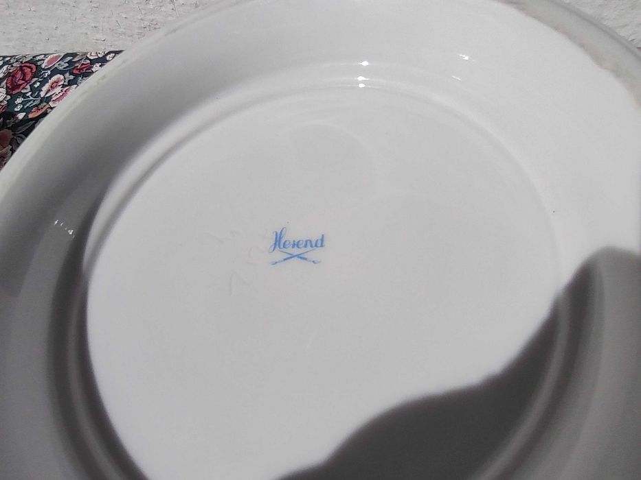 Голяма ръчно рисувана кашпа на Herend