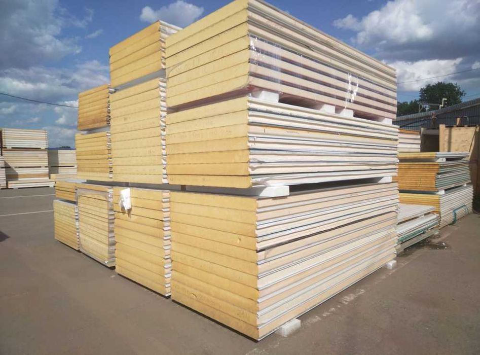 Сэндвич панели – ППУ тёплые и лёгкие