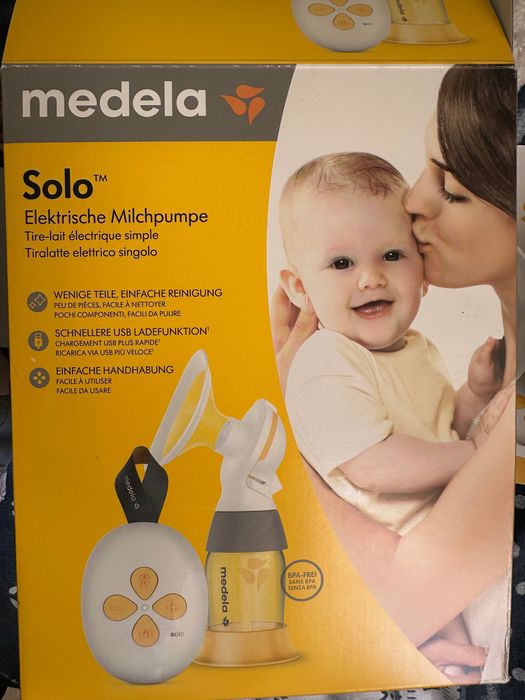 MEDELA Solo Единична двуфазна електрическа помпа за кърма
