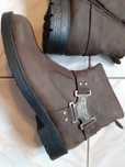 Ghete moto Harley Davidson originale, piele naturală, mărimea 41