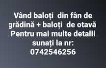 Baloți  din fân de gradină şi din otavă