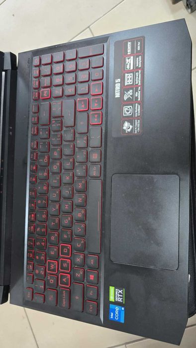 Лаптоп Acer Nitro 5 / RTX 3050 / 512SSD / i5 1130h /8GB Ram