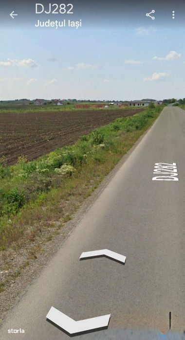 Teren extravilan Breazu - Horlesti, 10.000 mp, deschidere la strada