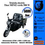 Thor MINI2 triciclu electric 500W 48V32Ah  –  FARA PERMIS