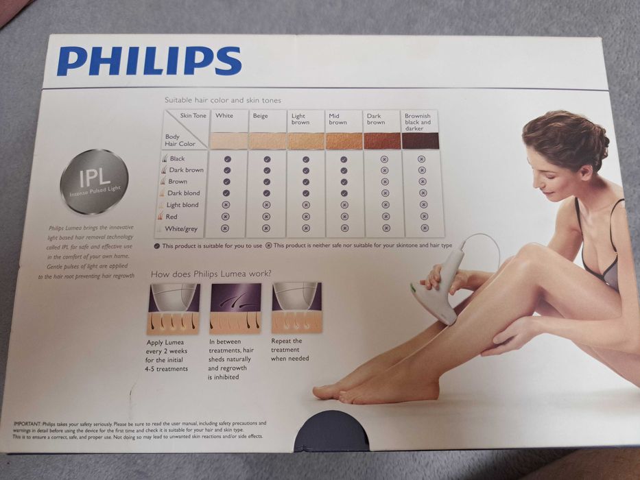 Epilator IPL Philips Lumea Essential SC1991 - ca nou