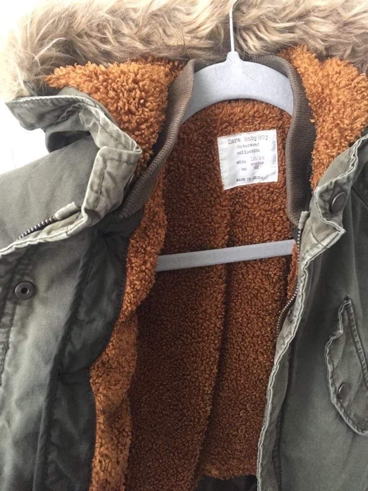 Детско яке ZARA -Парка 2 в 1