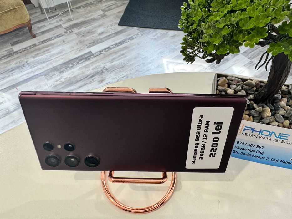 Samsung S22 Ultra 256GB/12RAM - Din magazin,cu garantie! Folie Gratis