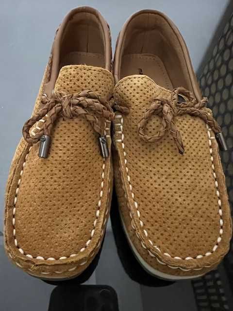Pantofi primavara pentru baieti (loafer, piele intoarsa)- Mayoral, '30