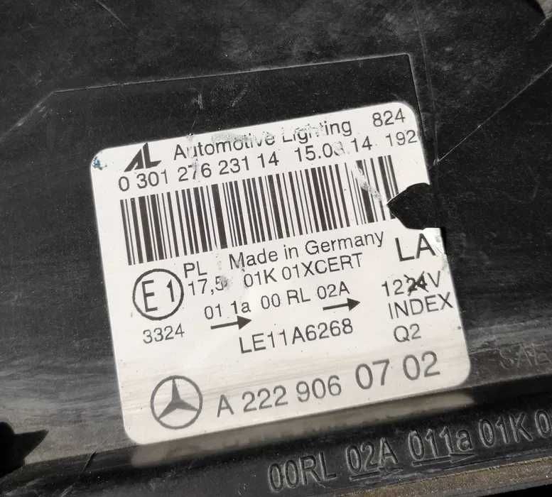 Фар ляв Mercedes W222 S-class 2013-2017 г. #013V