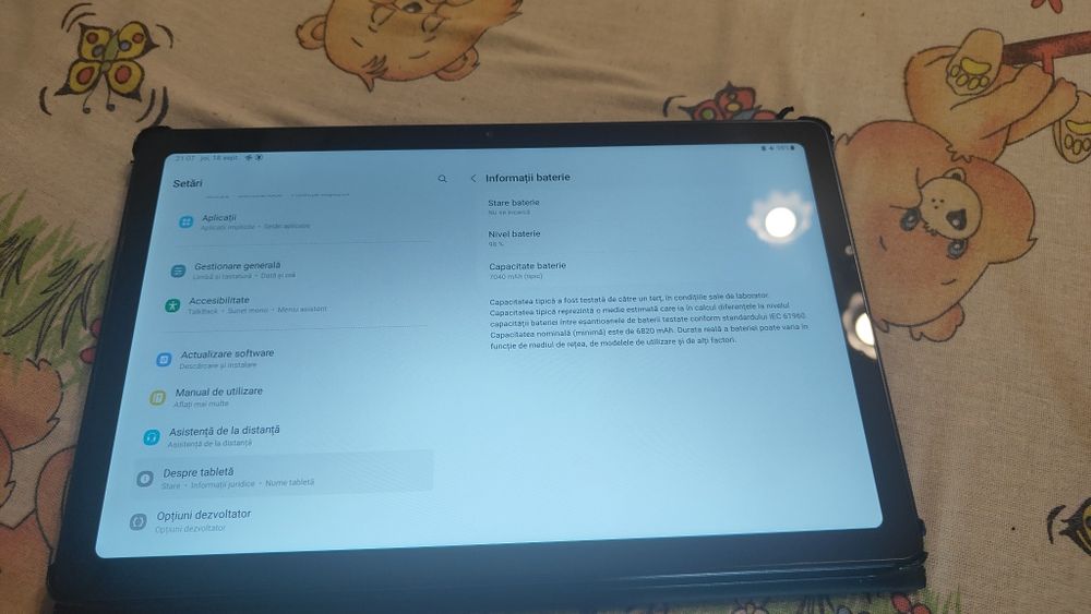 Tableta Samsung Tab A7 cu SIM